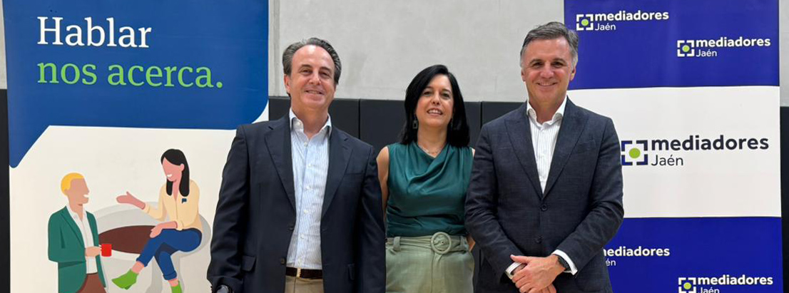 Pelayo y el Colegio de Mediadores de Jaén